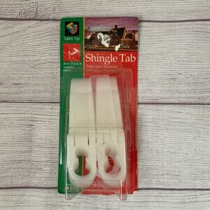 Lites Up Clear Outdoor Shingle Tabs for C7 C9 Bulbs 25 Count Christmas Holiday